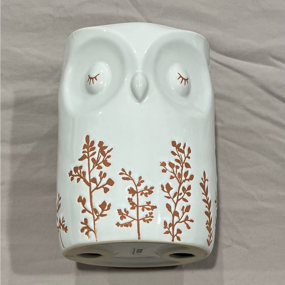 Bath & Body Works | Accents | Bath Body Works Owl 3 Wick Candle Holder ...